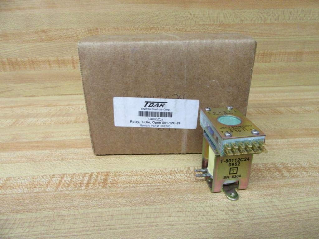 Power Relay, 12PDT, 24 V, 800 Series, Panel Industrial