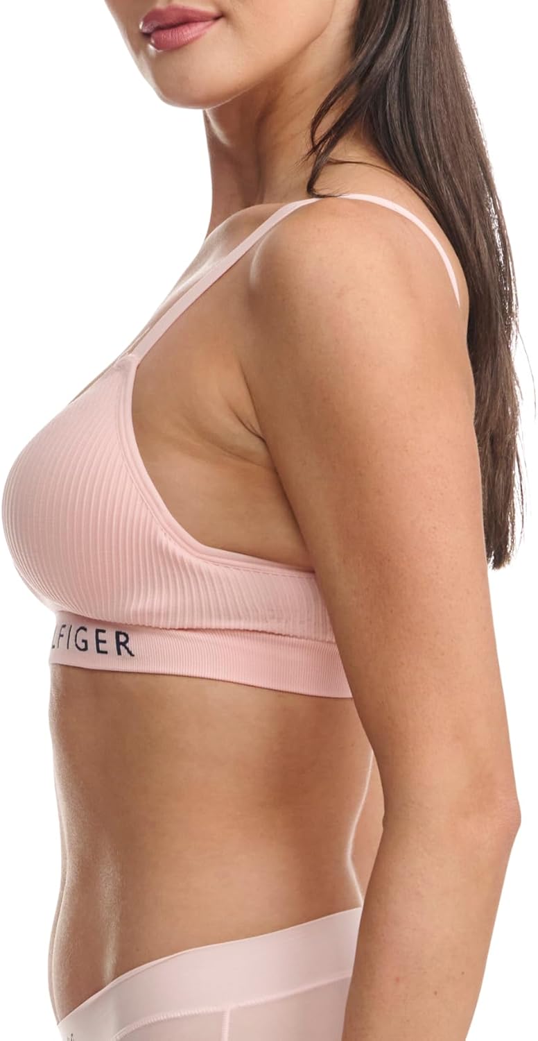 Tommy Hilfiger Womens Seamless Lightly Lined Wirefree Bra 2-Pack - Image 8