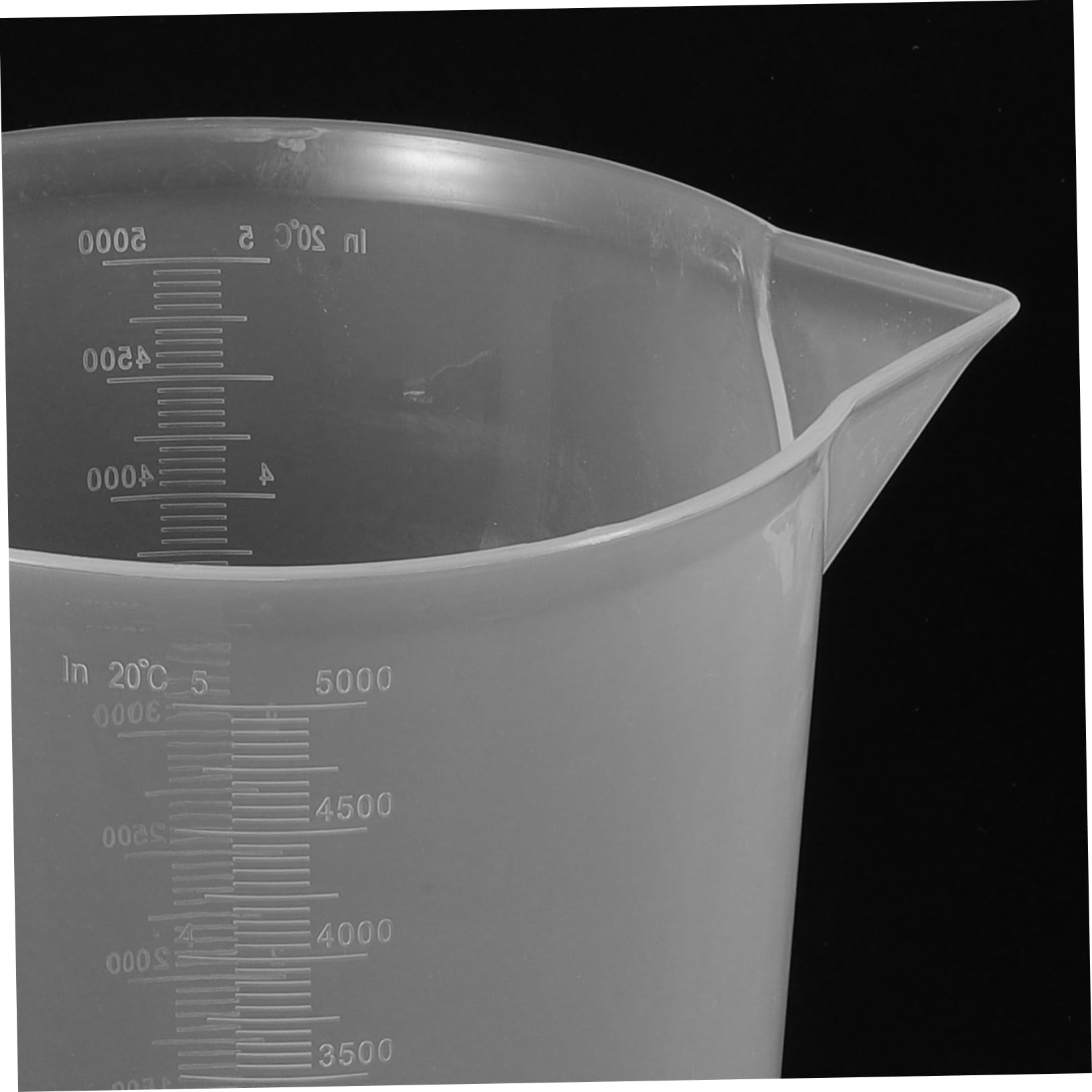 Vaso Medidor de Plástico de Resistente y Doble Cara para Cocina y Uso Doméstico Práctico y Fácil de Limpiar
