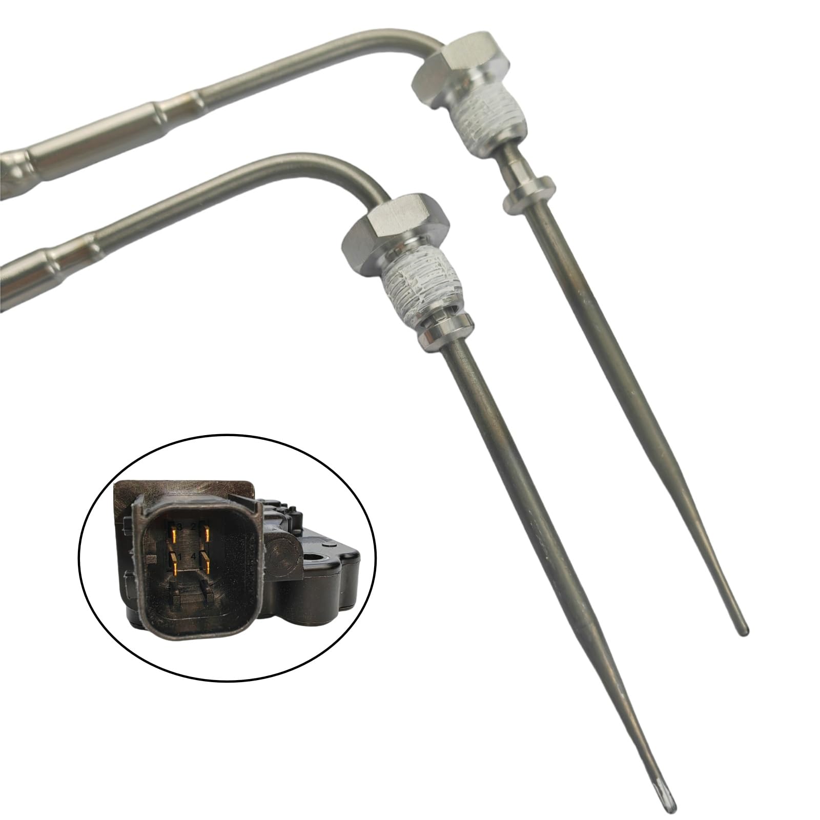 4307100 Sensor de Temperatura de Gases de Escape (EGT) Sensor 4384811 para Motores Cummins ISX ISB QSB 2 sondas