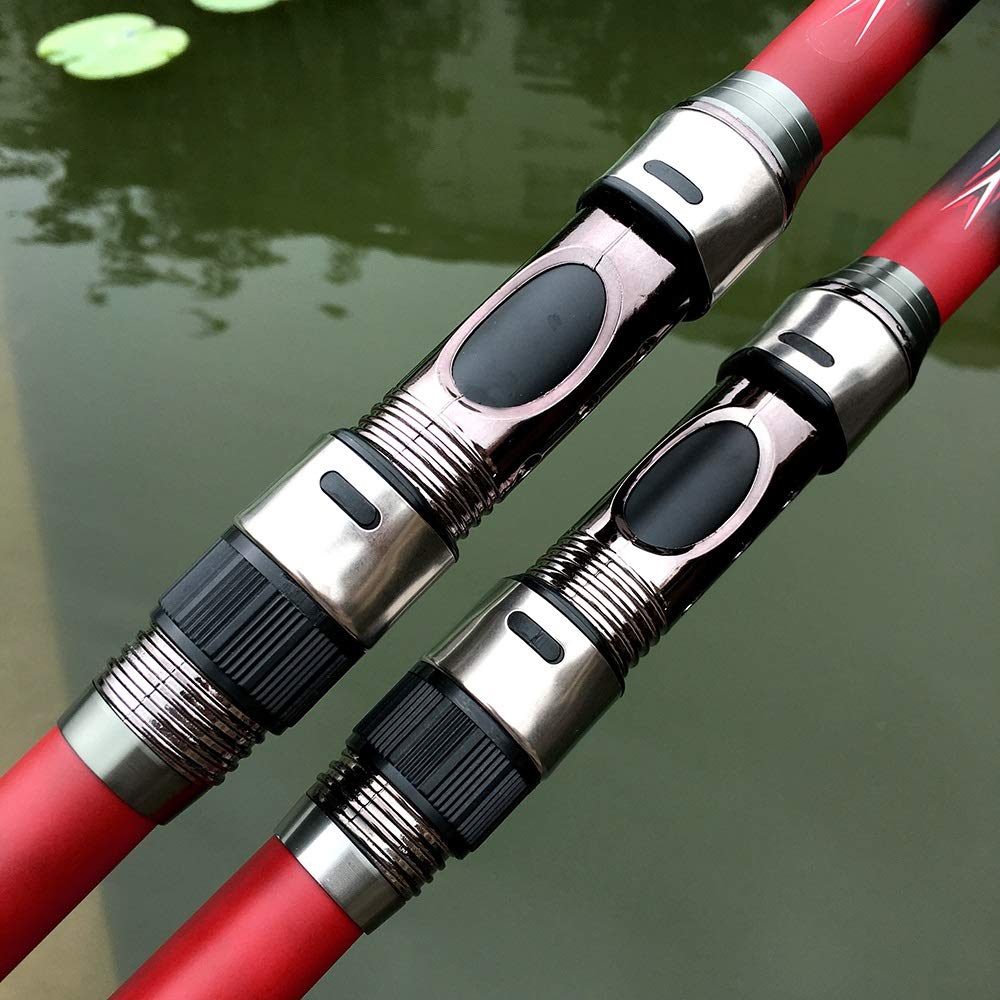 Cañas de Pescar en Mar Carbono Portable de la Pesca Rod telescópico Carpa Pesca Caza y