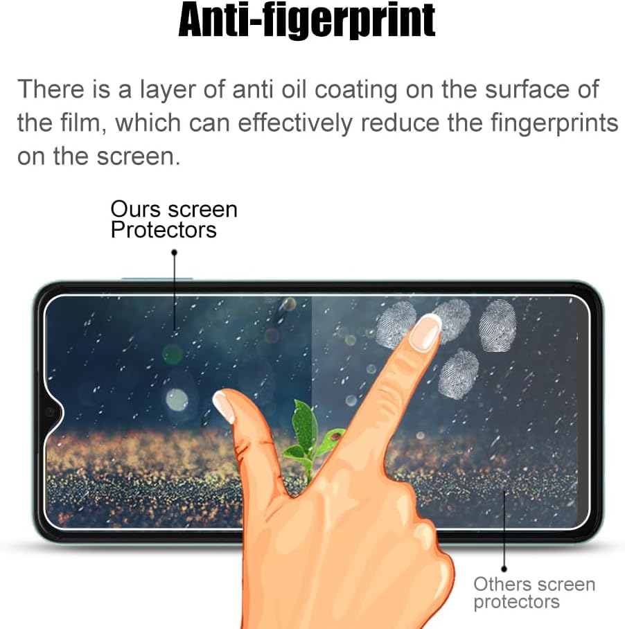 [3 Pack] Tempered Glass Compatible With BLU VIEW 4(B135DL) Screen protector With 9H Anti Scratch Transparent HD Clear Bubble Free Protective Film - Image 4