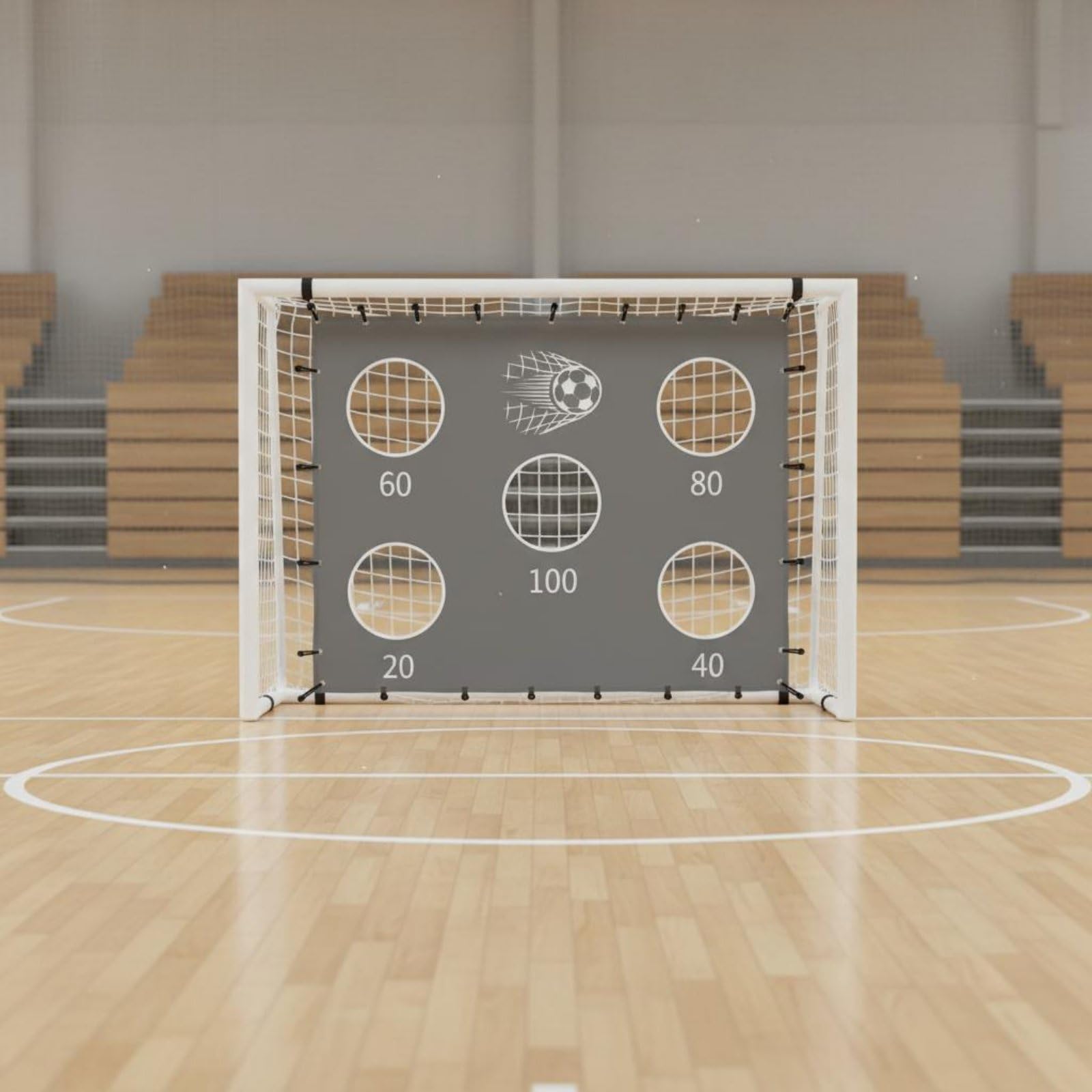 Amazon.co.jp: TISHITA サッカー トレーニングターゲット 精度向上 穴