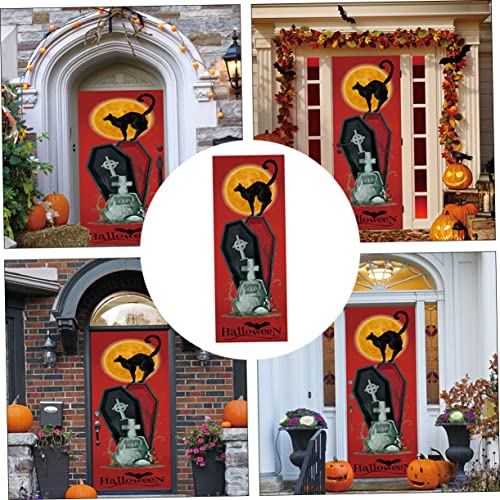 jojofuny 1 Conjunto De Adesivos De Parede De Halloween Adesivos De Decoração De Bruxa Adesivos Remov