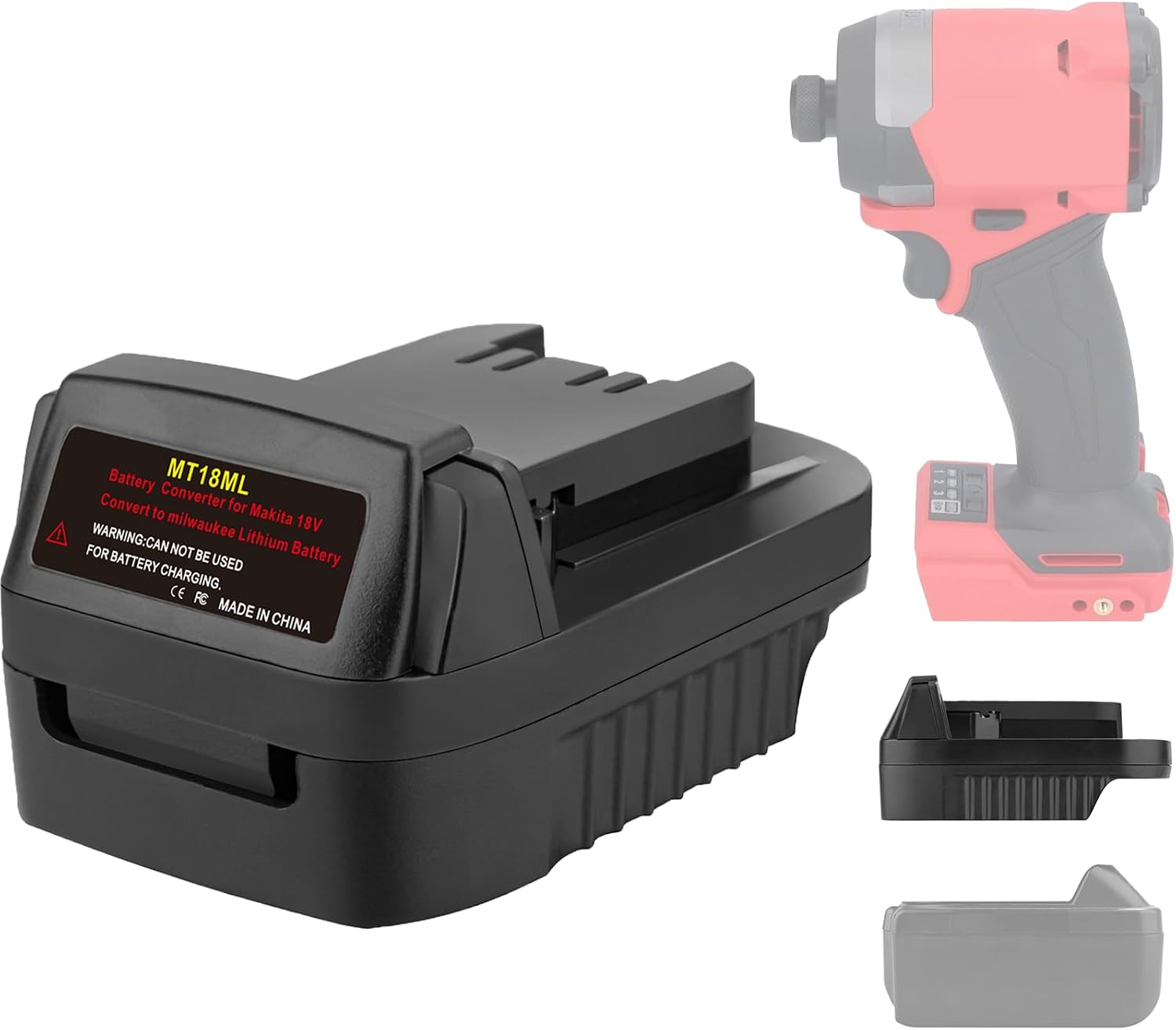 Adapter DM18GL for Craftsman C3 19.2V Cordless Tools, for DeWalt and for Milwaukee 18V/20V Battery to for Craftsman Old Cordless Tool, with USB