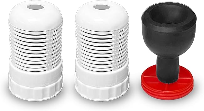 Seychelle Regular Replacement Filters for Gen 2 Dual Water Pitcher Also Compatible with Alexapure Pitcher