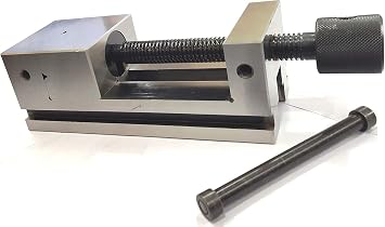 PRESIZE Tool Maker Steel Grinding Vice/Vise Screw Type Jaw Width 3" 75 mm- Hardened & Ground