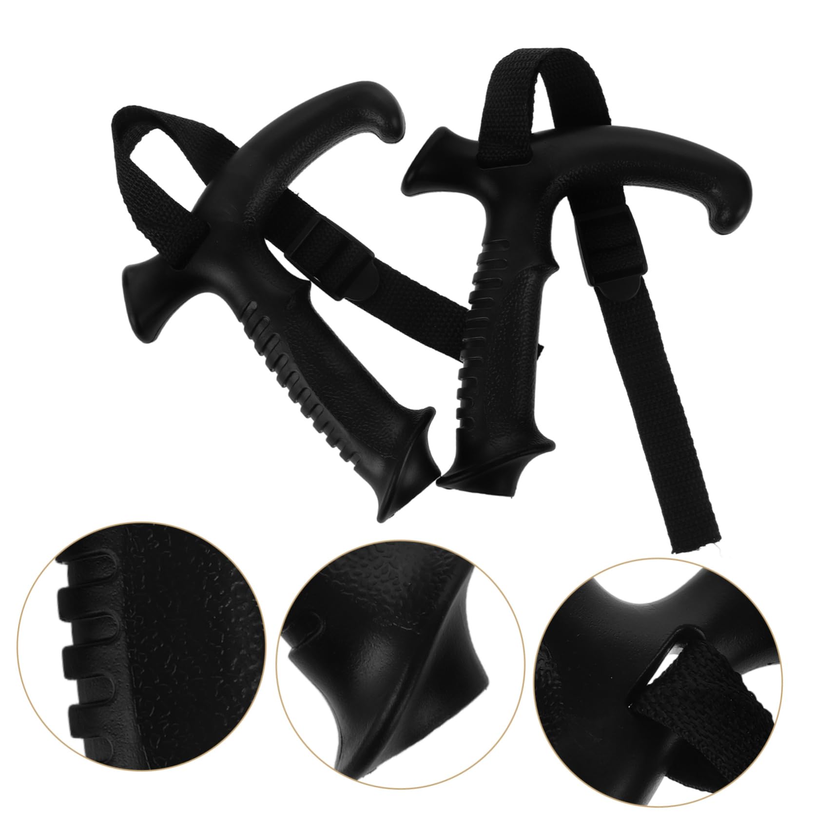 Healeved 10pièces Poignées De Trekking Antidérapantes De Remplacement Ergonomiques Pour Bâtons De Randonnée Confort Optimisé Pour Activités Extérieures