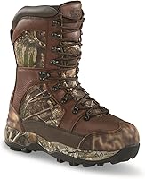 Guide Gear Men's Monolithic Extreme Waterproof Hunting Boots - 2400g Thinsulate Insulated Leather for Extreme Cold