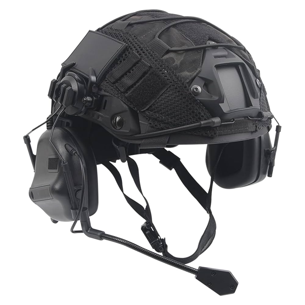 Amazon.co.jp: AirSoft Fast Helmetセット、屋外ペイントボール