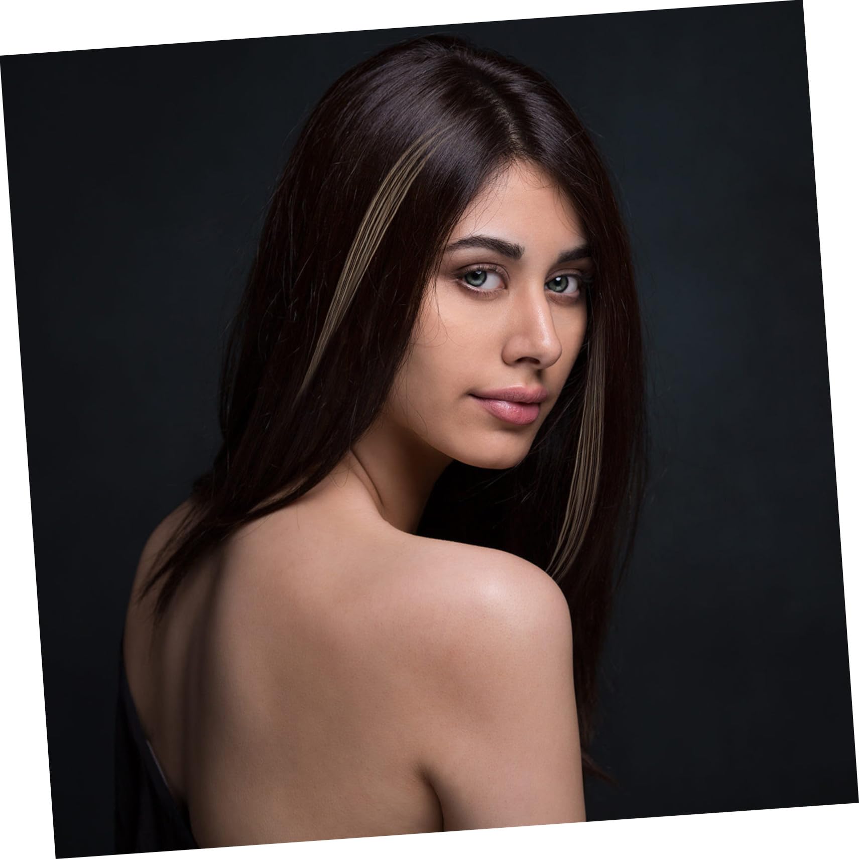 Carta de Colores para Teñir Cabello Humano Real, 30 Piezas para Prueba de Color y Experimentos de Tintura en Peluquería Profesional