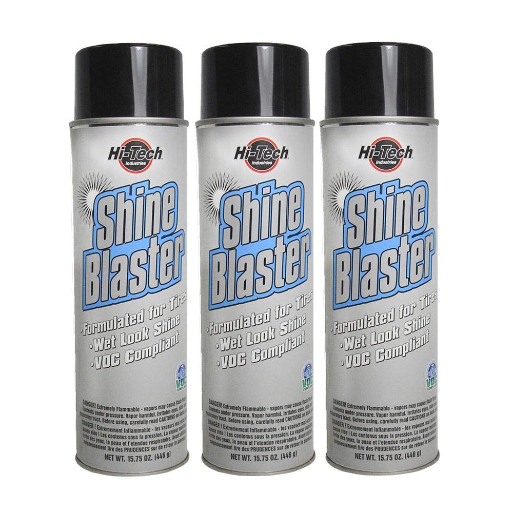 Discount Car Care Products HI-TECH Shine Blaster II Tire Shine Spray (3)