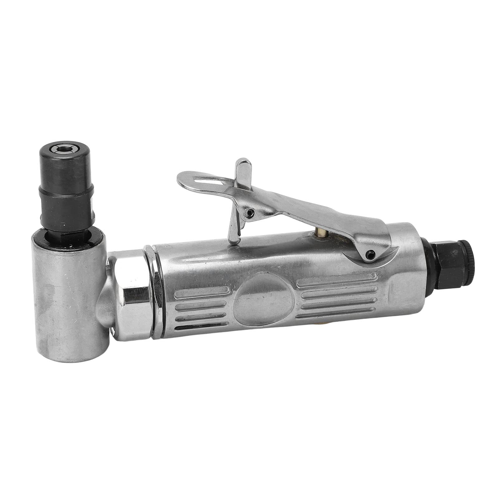Smerigliatrice Pneumatica da 90 Gradi 20000 Giri/min 0,3 Pneumatica | Lega di Zinco, Acciaio Al Tungsteno, Pinze da 1/4" e 1/8", Set di Testine per Smerigliatura Ad Aria, Uso del Compressore,