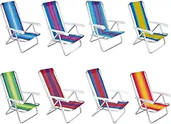 Mor - Cadeira Reclinável 4 Posições Alumínio Sortido