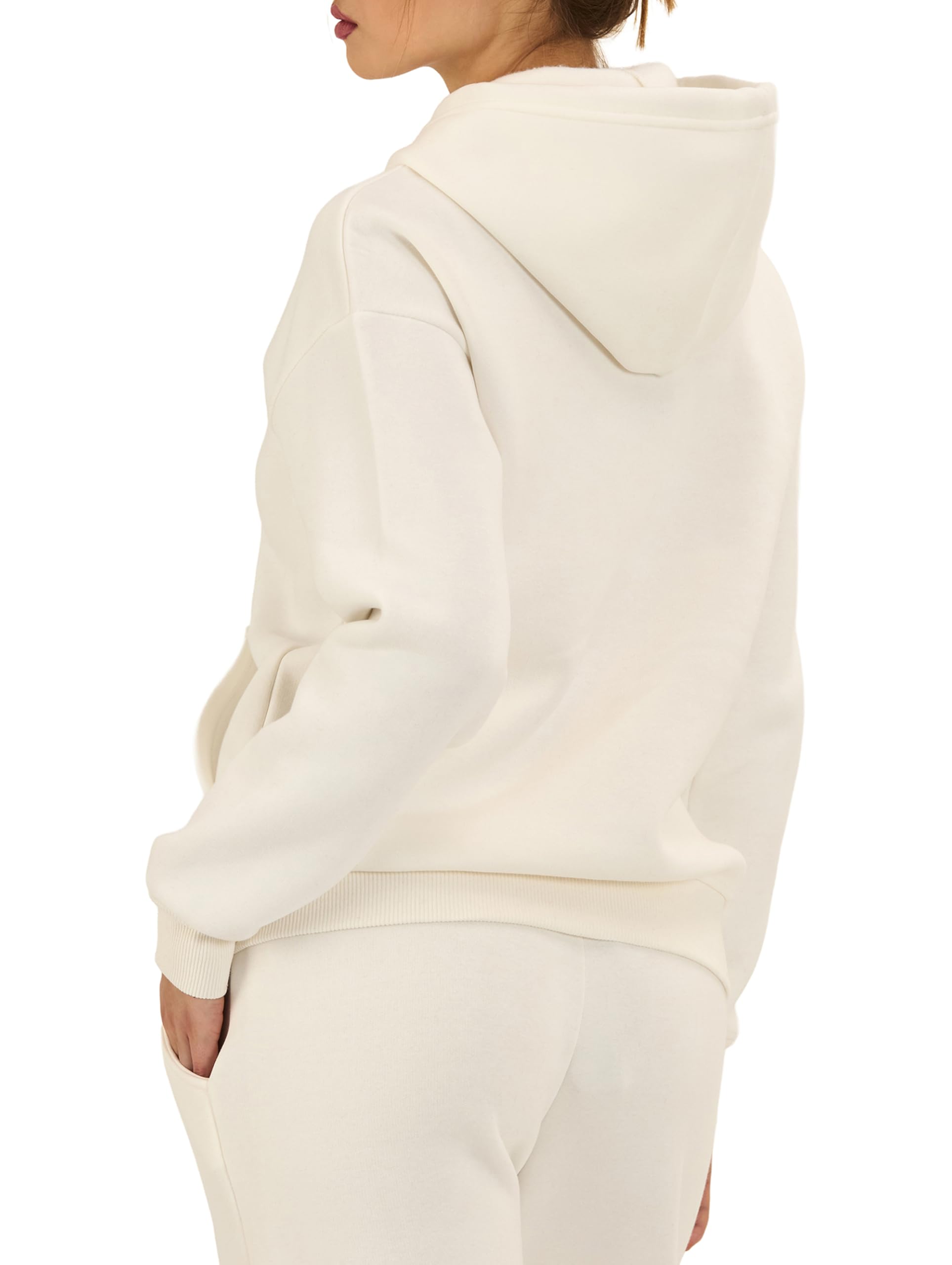 Redbridge Survêtement 2 pièces avec fermeture éclair, sweat à capuche et pantalon, survêtement confortable pour les loisirs, le sport et les vêtements de détente