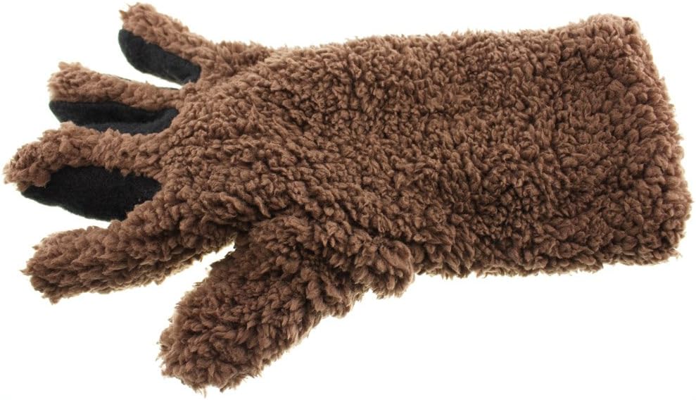 [GlovesDEPO] (グローブデポ) あったかレディースニット縄柄ミトン手袋 内ボア中5本指
