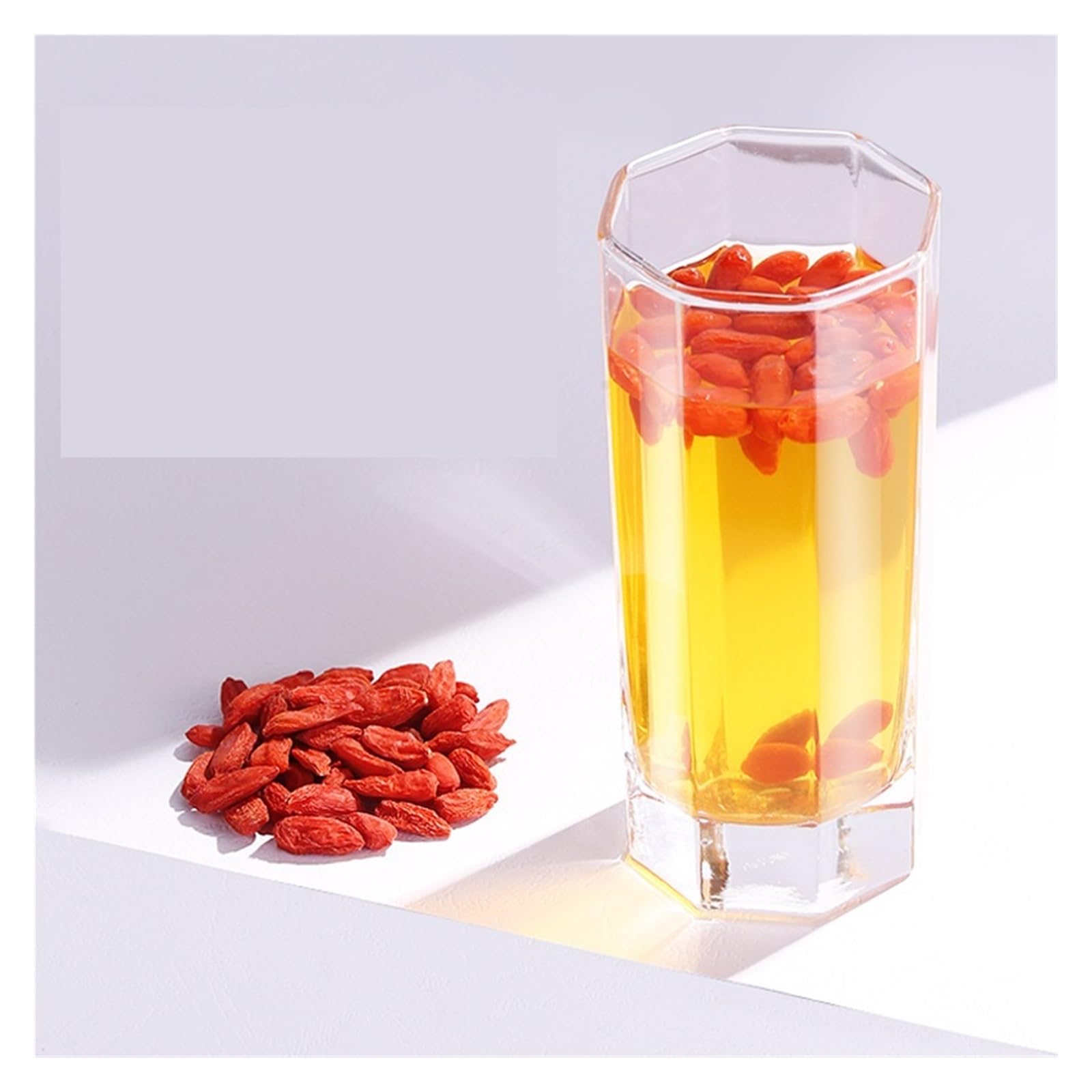 Goji-Beeren, einzeln verpackte, verzehrfertige Trockenfrüchte, können in Wasser eingeweicht oder in Suppen verwendet werden(1000g)