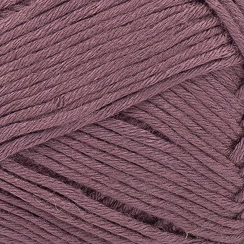 Image of Lion Brand Yarn Truboo Yarn for Knitting and Crocheting, Raisin, 1 Pack