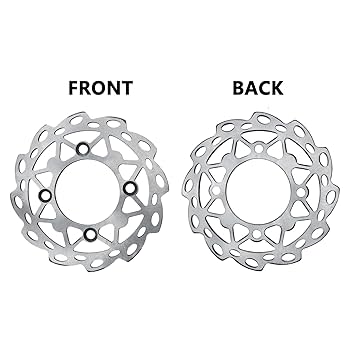 Amazon.com: HOLATO 190mm 7.48'' Rear Brake Disc Rotor Plate