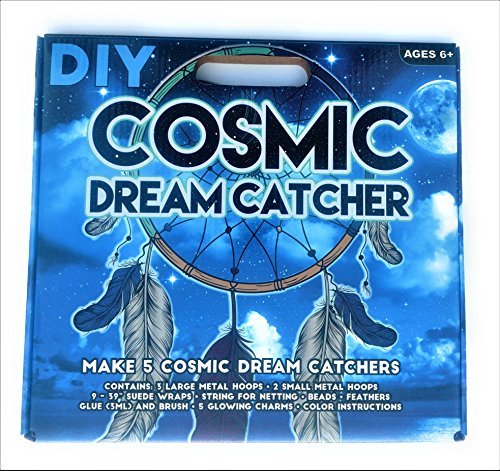 Create your own cosmic dream catcher makes 5 Dream Catchers DIY kit