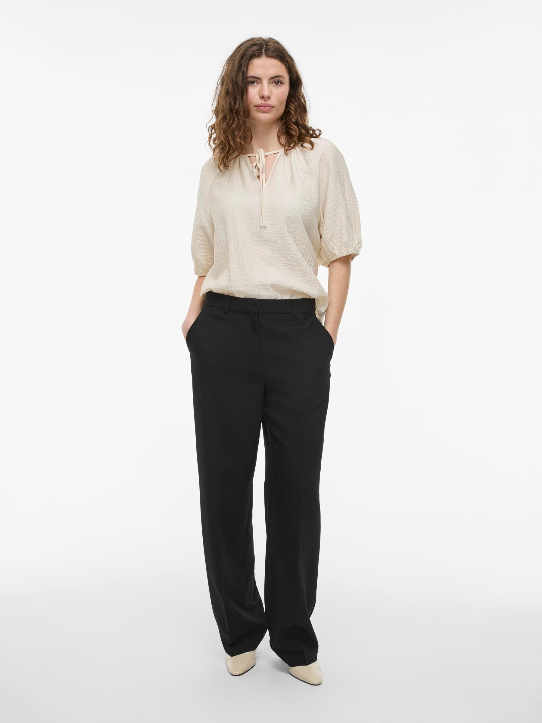 Vila Trousers High Waist