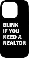 Vista 16 de iPhone 13 Blink If You Need A Realtor Real Estate Agent Dad Men Women Case
