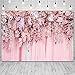 ABLIN 7x5ft Pink Floral Wall Backdrop Girls Rose Bridal Shower Wedding Anniversary Flowers Baby Girl Baby Shower Party Decorations Photography Background Photo Shoot Props