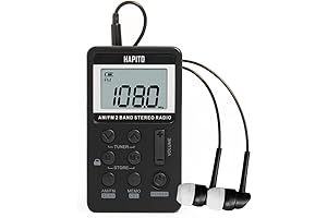 Hapito Pocket sb7 with Crystal Clear Reception - Walk/Gym Personal Radio,Digital Tuning...