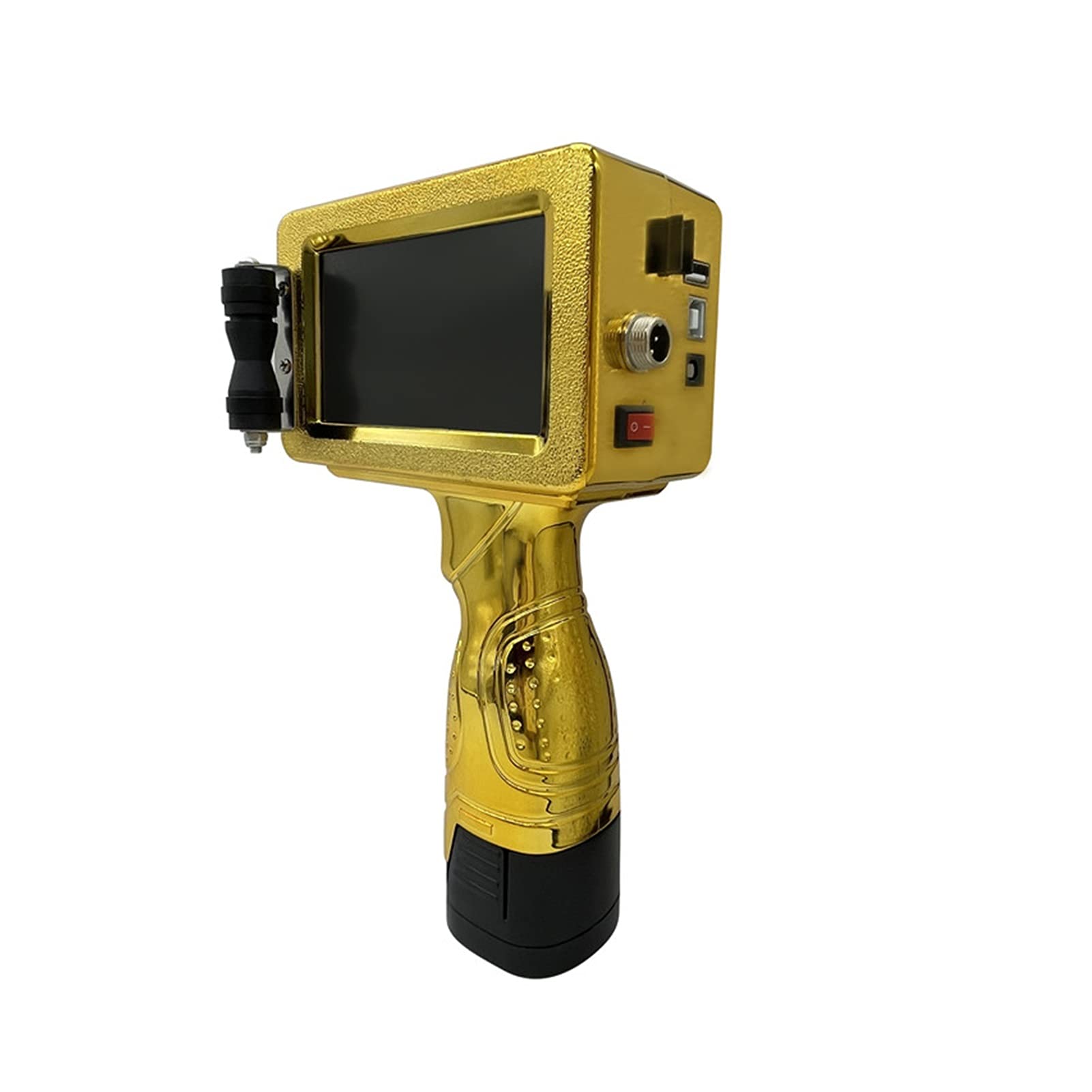 25.4mm zmienna QR. Kod barowy Kod numer Data LOGO Data ważności Etykieta Portable Handheld Handheld Thermal Inkjet Drukarka(Arabic with ink)