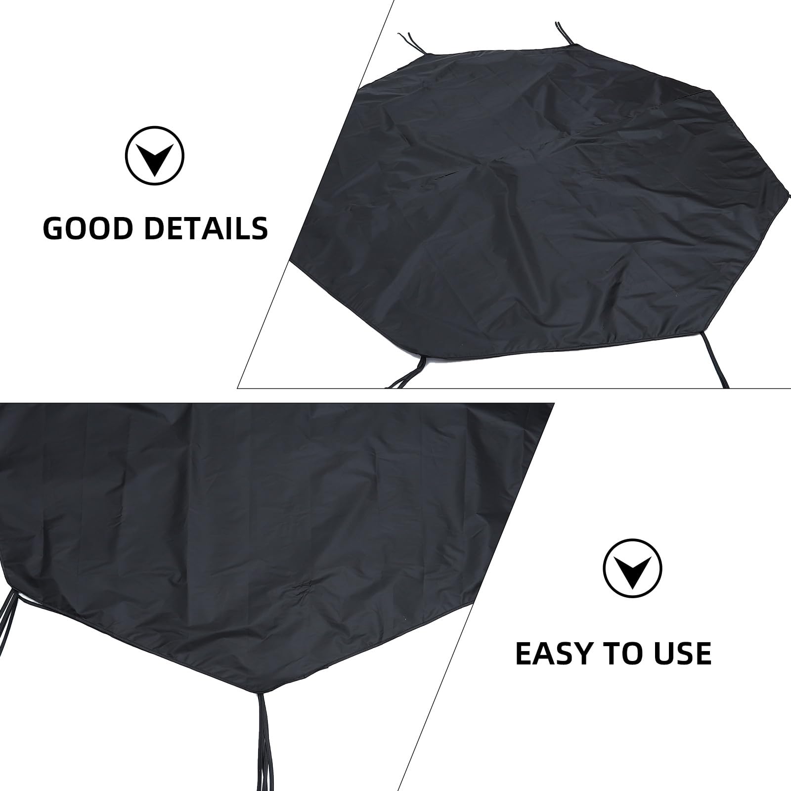 Housse en Tissu Oxford 210d Imperméable et Anti-UV pour Parc à Chiens D'extérieur Facile à Enlever et Transporter, pour Camping en Plein Air
