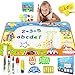 AIOJY Doodle Board Jouet Enfant Magique D'eau Toile Mat Tapis Graffiti Couverture Bébé Couleurs Toile Avec Des Stylos Magiques Grande Taille Peinture Écriture Jouets Éducatifs Pour L'âge 1-12 Ans Fill