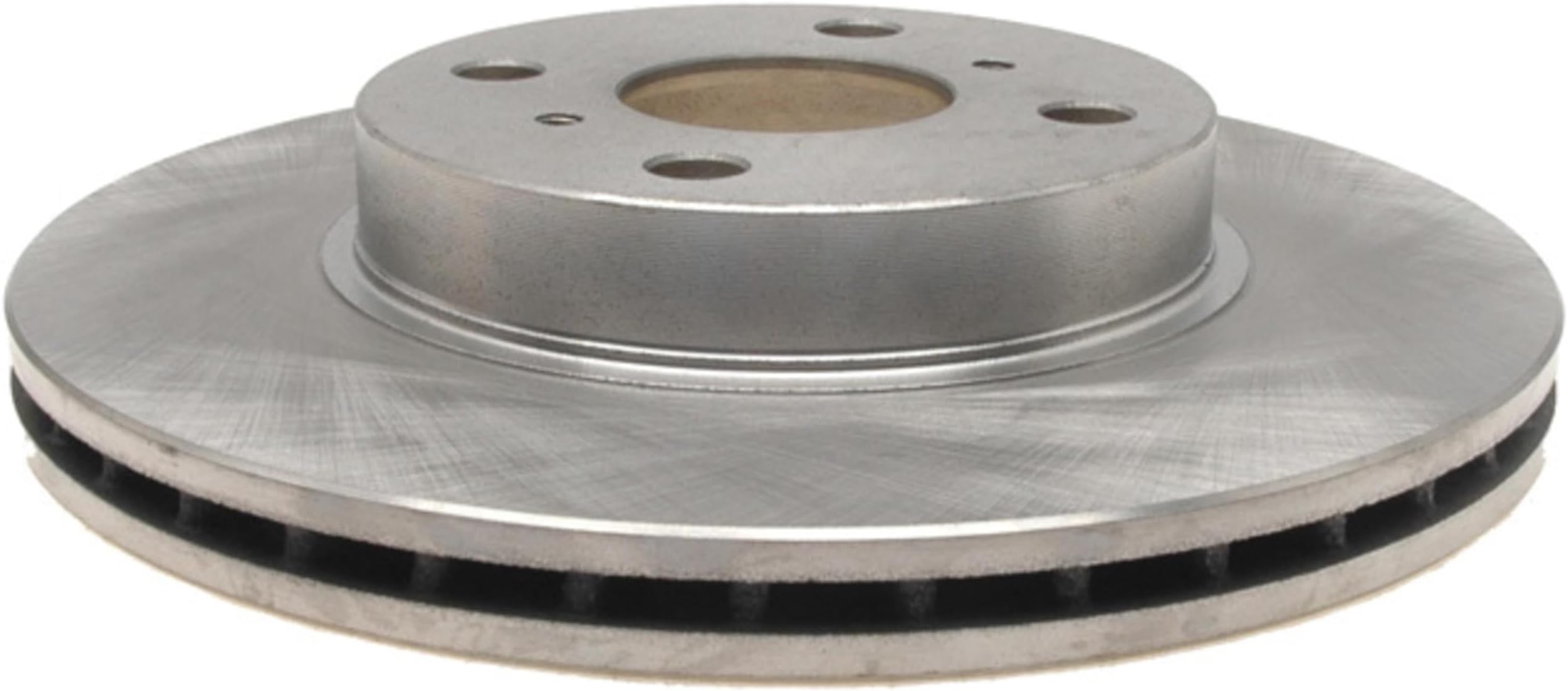 Silver 18A580A (19241862) Non-Coated Front Disc Brake Rotor