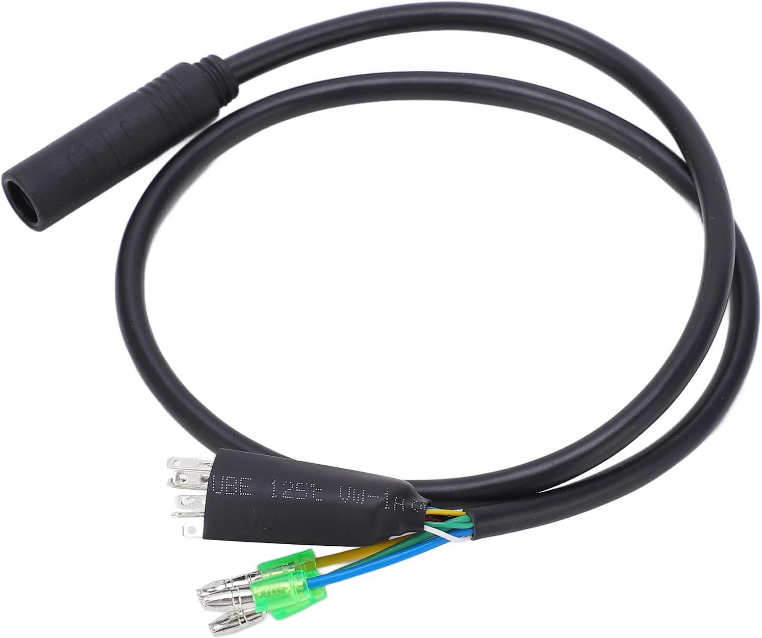 600mm Motor Convert Extension Cable, 9 Pin Waterproof Connector Electric Bicycle Conversion Kit with Female Connector, for Electric Bicycle Motor
