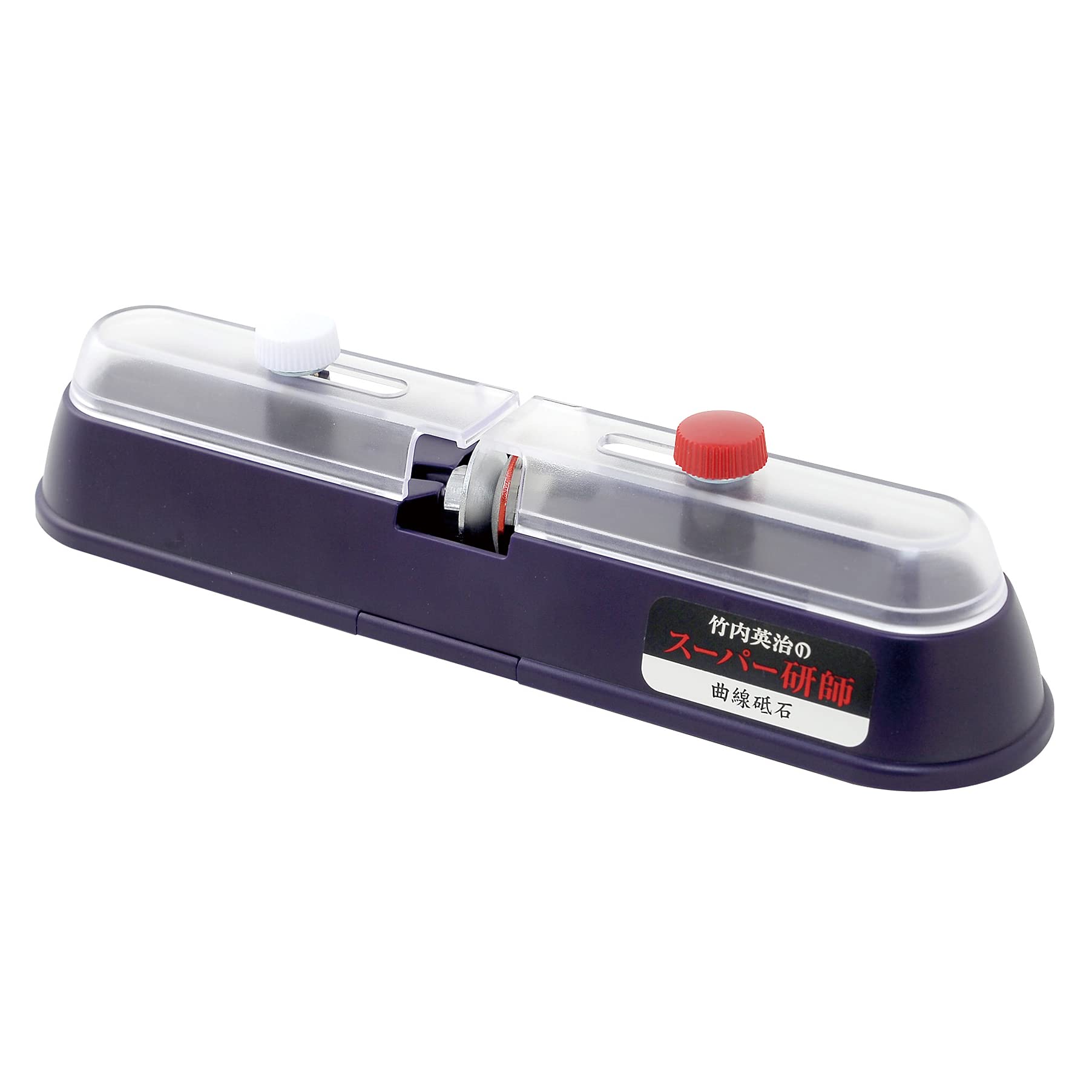 Takeuchi Professional Chef Knife Sharpener for Sharpening Straight Edge and Serrated Blades, Diamond Abrasives, Help Repair Restore