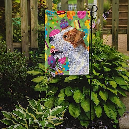 Drapeau Jack Russell Terrier de Pâques multicolore Caroline's Treasures SS4849GF