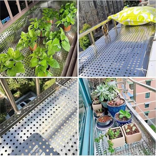 Hoja perforada de acero inoxidable para decoración del hogar y proyectos DIY 7