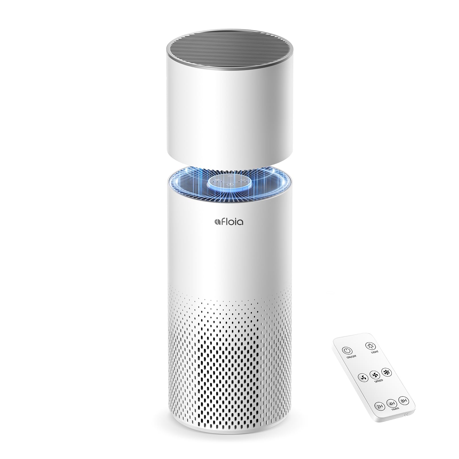 Afloia Humidifier and Air Purifier in One, Air Purifier and Evaporative Humidifier Combo for Home, 24dB Quiet Air Cleaner Remove Pets Dust Dander Hair Allergy Pollen Smoke Smell for Room