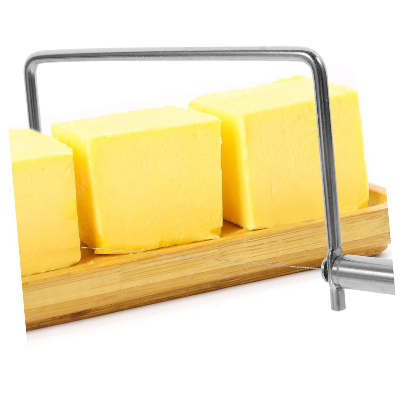 VICASKY 5 Stück Edelstahl Käsehobel Käseschneider mit Ergonomischem Griff Leichter Butter und Blockkäse Praktischer Hand Käseschneider für Präzises Schneiden und Einfache Reinigung