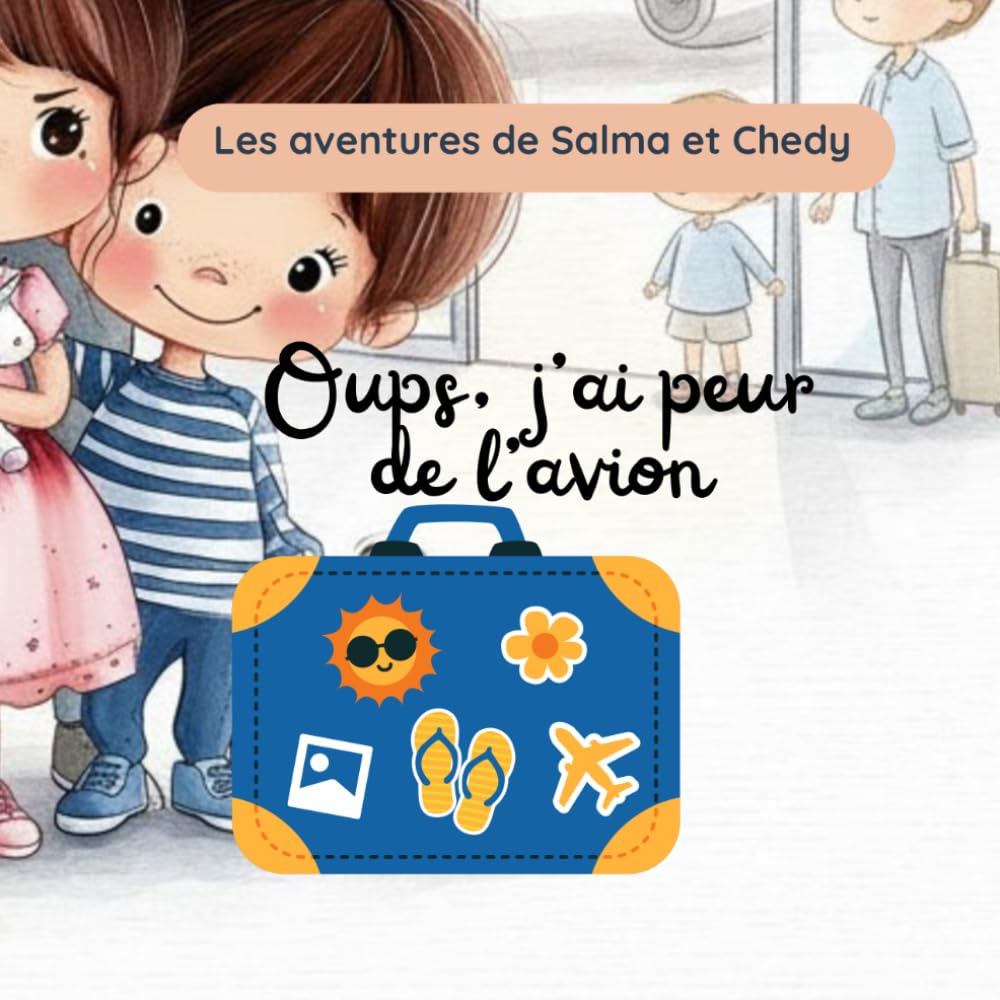 Oups. j'ai peur de l'avion: Les aventures de Salma et Chedy (Oups, les aventures de Salma & Chedy)