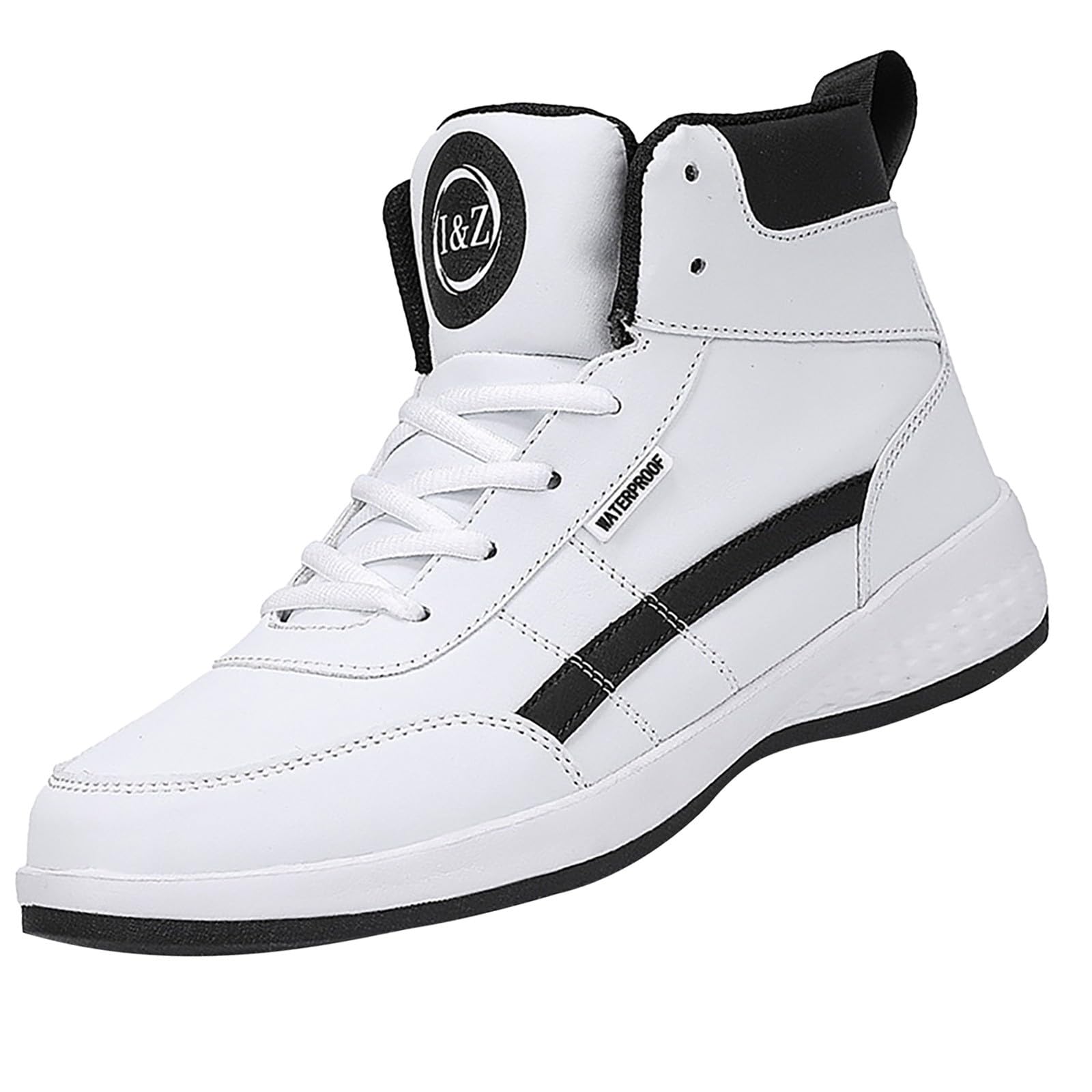 Generisch Herren High Top Sneaker Sportschuhe Basketballschuhe Atmungsaktiv Running Shoes Outdoor Fitness Straßenlaufschuhe Fitness Gym Walkingschuhe