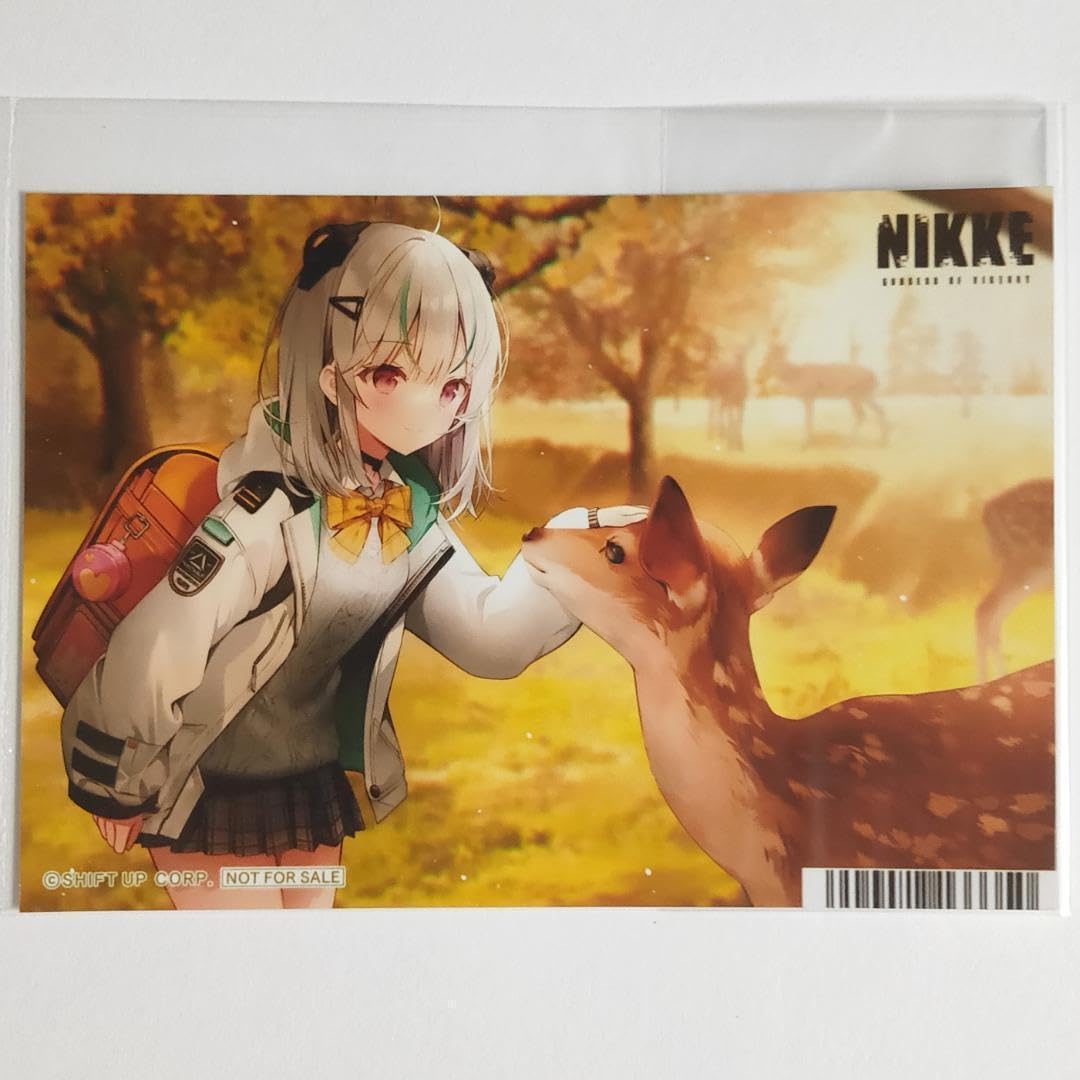 Amazon.co.jp: 勝利の女神 NIKKE ブロマイド アドミ フェア特典