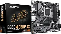 Placa Mãe Gigabyte B650M D3HP AX WIFI (AM5/4xDDR5/HDMI/DisplayPort/USB 3.2/M.2)