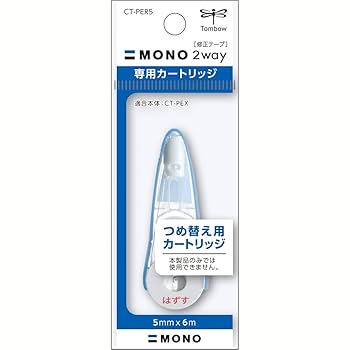 Amazon | トンボ鉛筆 修正テープ MONO モノ2wayカートリッジ 10