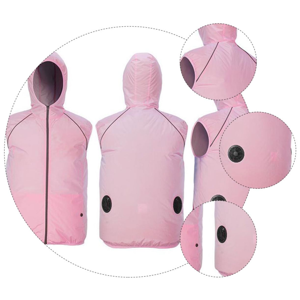 Weste Kühlweste kühlwesten cooling vest laufende kalte Weste Damenjacken für Damen während die Jacke Damenweste Lüfterkühlweste Kühlweste mit Sommer Lüfter anzug Mann