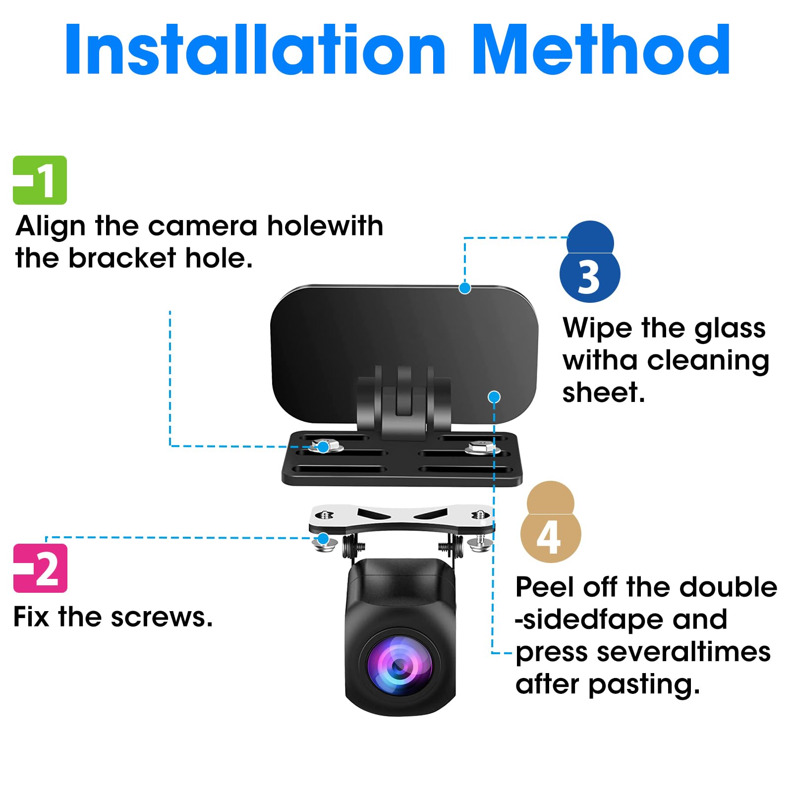 Draadloze Achteruitrijcamera Full HD - geschikt voor inbouwsystemen - Berg Products Draadloze Achteruitrijcamera Full HD - geschikt voor inbouwsystemen - Berg Products