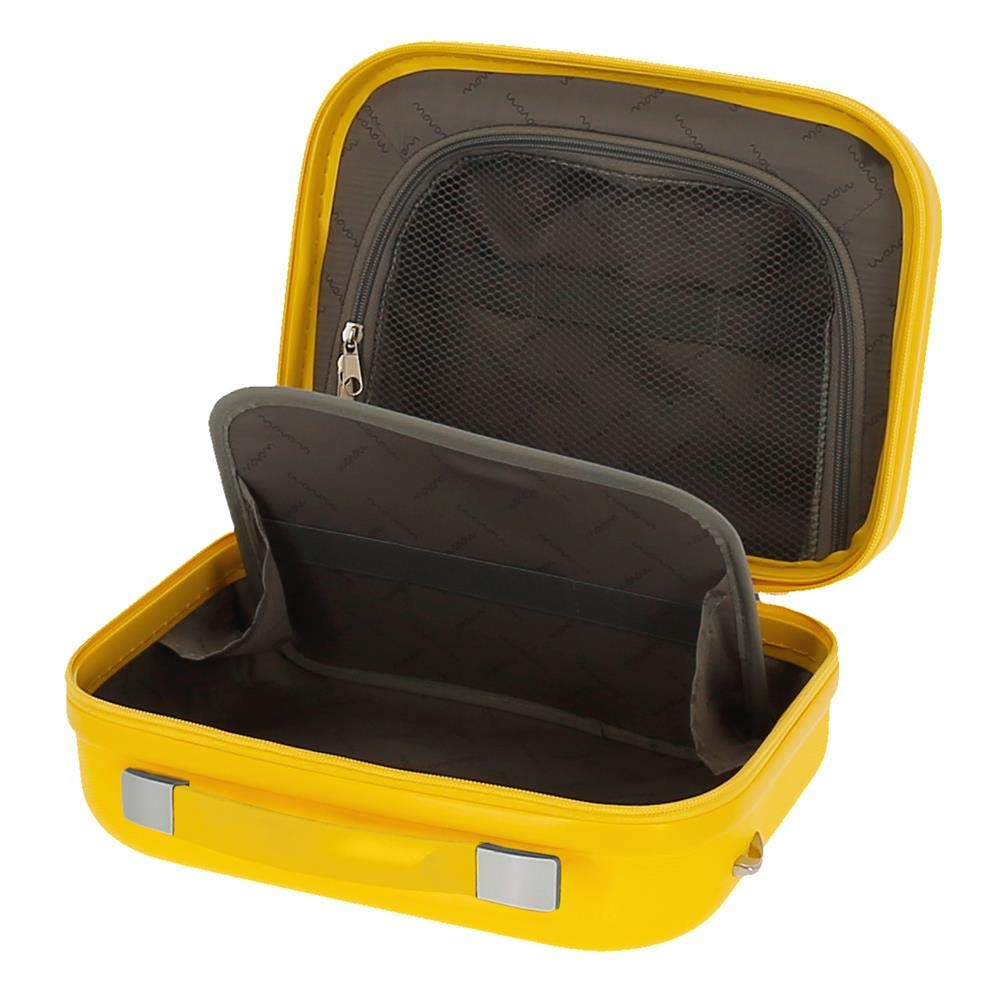 Movom Riga Trousse de toilette adaptable Jaune 29x21x15 cms ABS