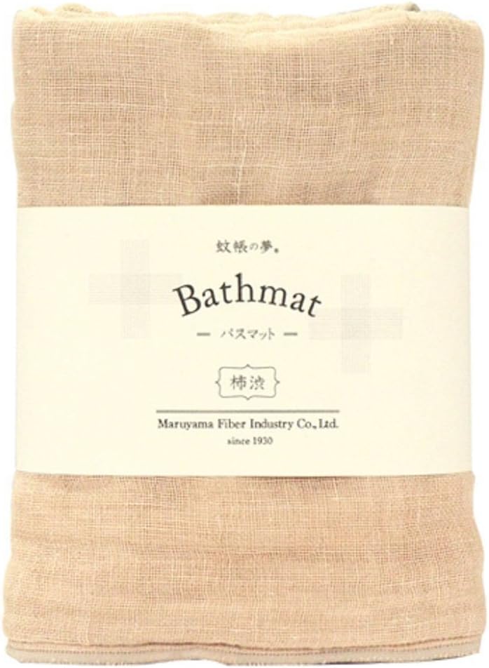 IPPINKA Nawrap Persimmon Anti-Odor Bathmat
