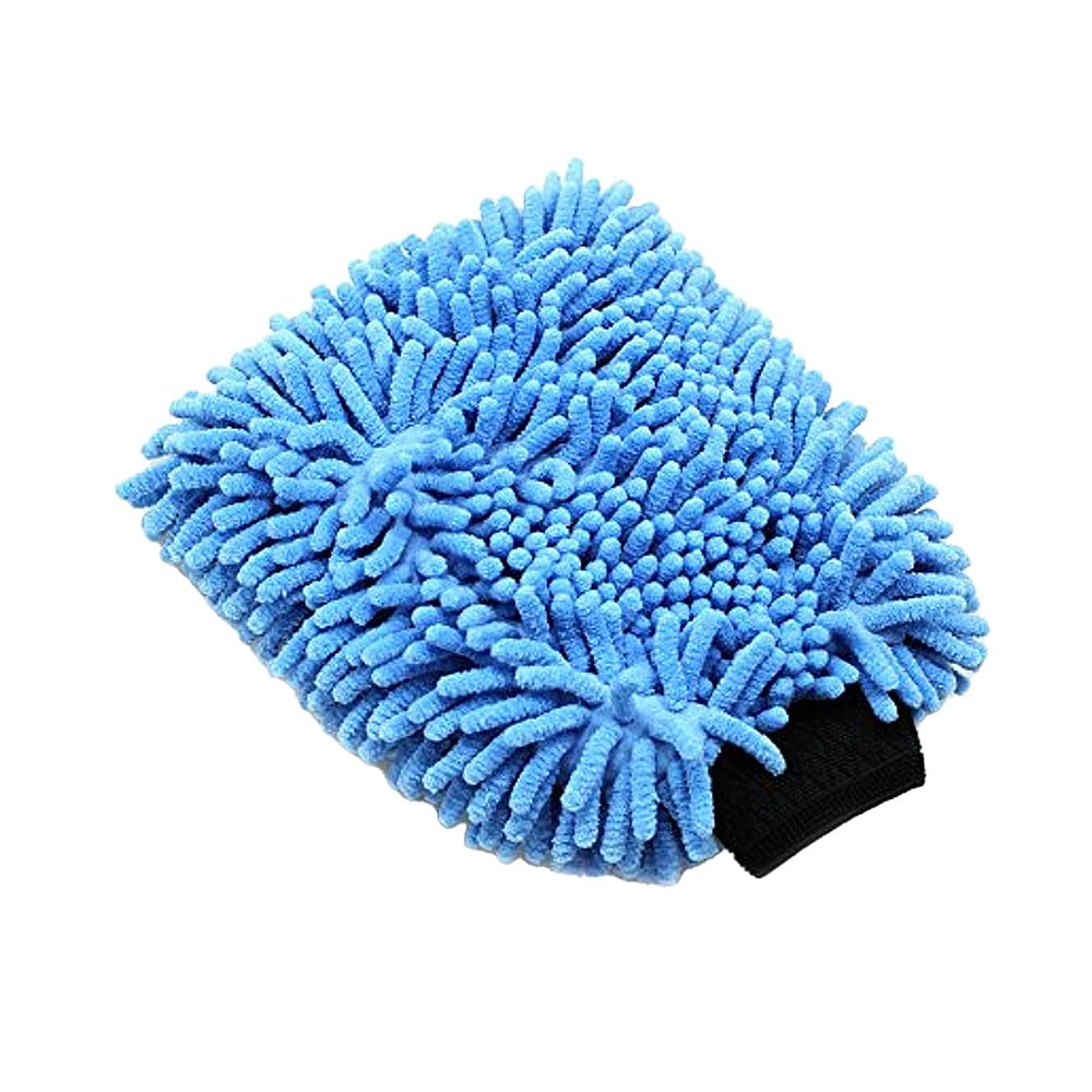 S.M. Arnold 2-Pack Ultra-Soft Microfiber Chenille Wash Mitts, High Absorbency, Ideal for Car Detailing & Home Cleaning, Scratch-Free, Durable, Reusable - Perfect for Professional & DIY Use
