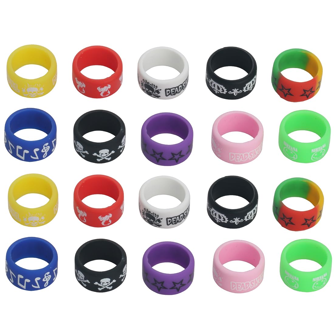 MDYNI Anneaux de protection en silicone antidrapant pour vapoteuse  mcanique RBA RDA - Lot de 20 pices - Silicone - Multicolore : Amazon.fr:  High-Tech