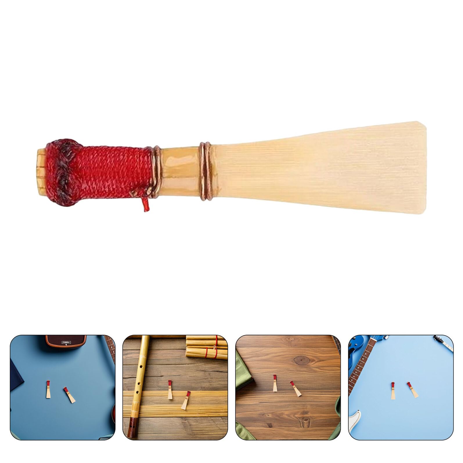 Mipcase 5 Pezzi Ance Naturali Medie per Bassoon Accessori per Cura e Manutenzione Strumenti Fiato Completo per Musicisti Principianti e Professionisti